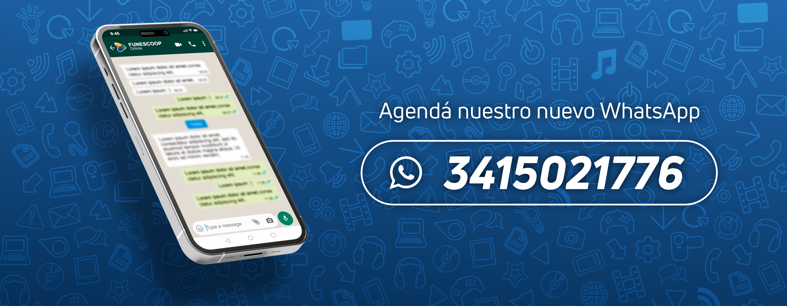 Nuevo número Whatsapp